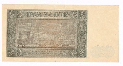 Banknot 2 złote 1948 seria BH st.2-