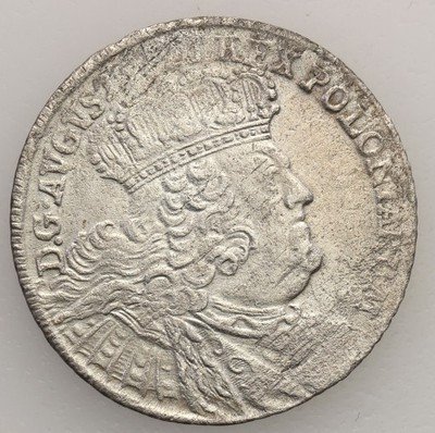 Polska August III Sas ort 1755 (efraim) st.2-