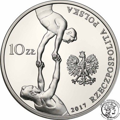 10 złotych 2017 Towarzystwo Gimnastyczne SOKÓŁ stL
