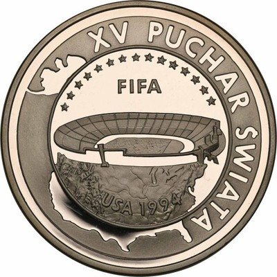 1000 złotych 1994 Puchar Świata FIFA st.L