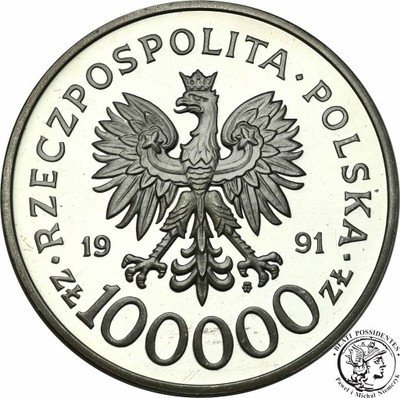 100 000 złotych 1991 Bitwa o Anglię st.L-