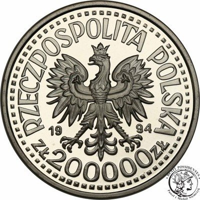 200 000 złotych 1994 Związek Inwalidów st.L