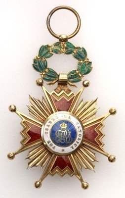 Hiszpania Order Izabeli Katolickiej - ZŁOTO