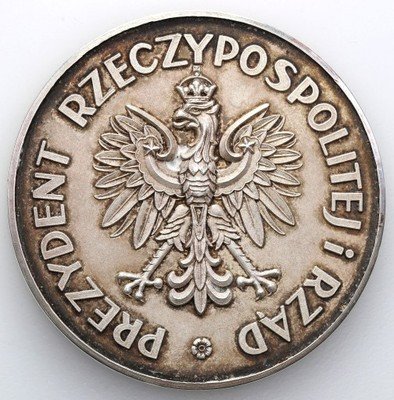 Medal 1966 Prezydent i rząd SREBRO st.1 RZADKIE