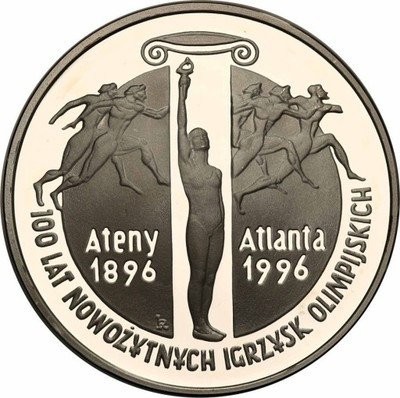 10 złotych 1995 Ateny Atlanta st.L