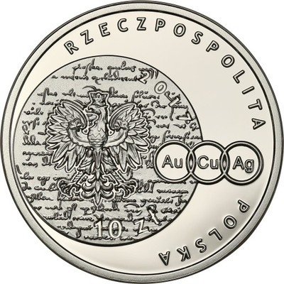 10 złotych 2017 Kopernik - polscy ekonomiści st.L