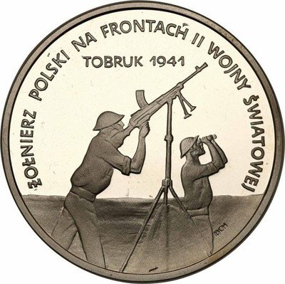 100 000 złotych 1991 Tobruk st.L