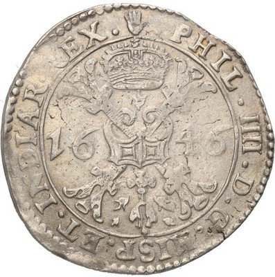 Niderlandy Brabant patagon 1646 Antwerpia st.3