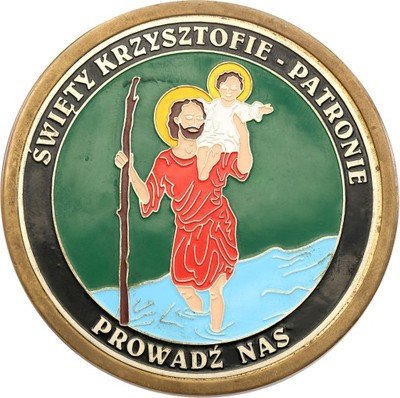 Polska medal 2005 Solidarność św. Krzysztof