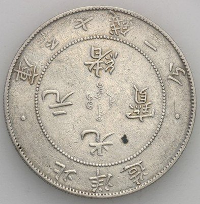 Chiny Chihli (Year 34) 1908 dolar st.3