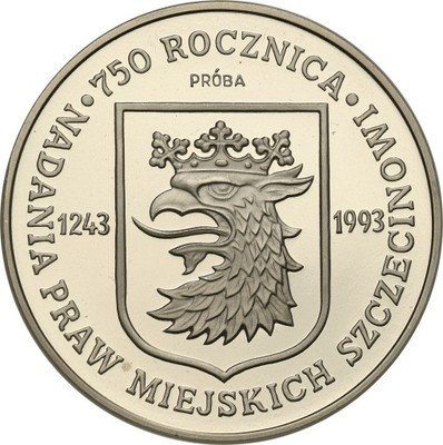PRÓBA Nikiel 200 000 zł 1993 Szczecin st.L