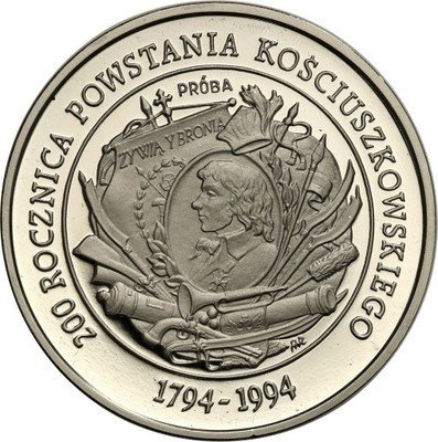 PRÓBA Nikiel 200 000 zł 1994 Kościuszkowskie st.L