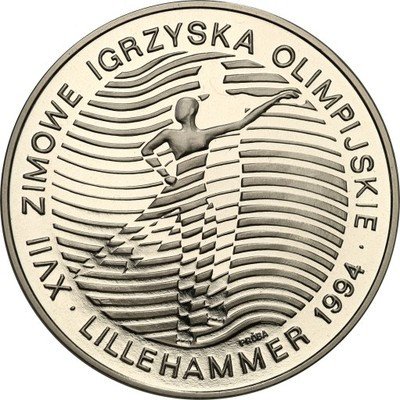 PRÓBA Nikiel 300 000 zł 1993 Lillehammer st.L