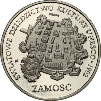PRÓBA Nikiel 300 000 złotych 1993 Zamość st.L