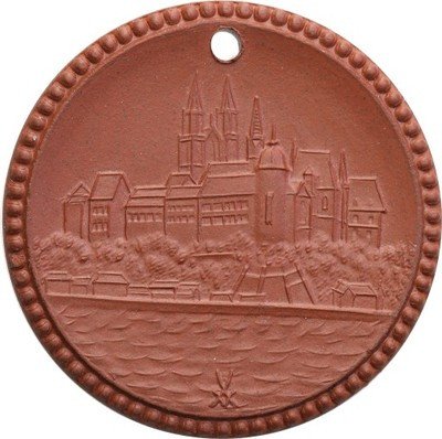 Niemcy Weimar Miśnia medal porcelana st. 1
