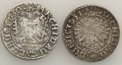 Śląsk 3 krajcary 1630 +1631 Wrocław st. 3