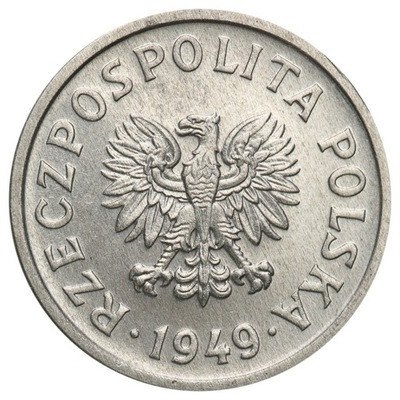 PRL PRÓBA aluminium 20 groszy 1949 st.1