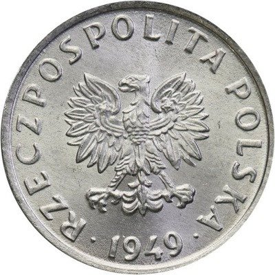 PRL PRÓBA aluminium 5 groszy 1949 st.1