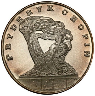 100.000 złotych 1990 Chopin Mały Tryptyk st.L