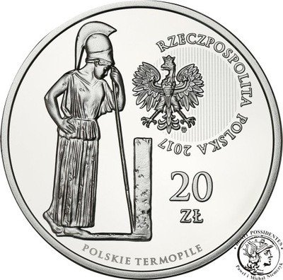 20 złotych 2017 Polskie Termopile - Zadwórze st.L