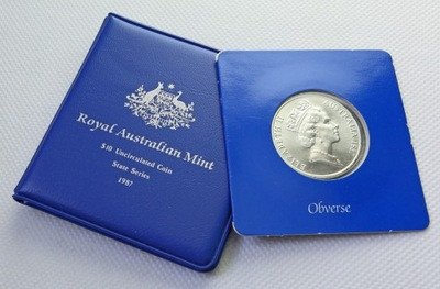 Australia 10 dolarów 1987 New South Wales st.1