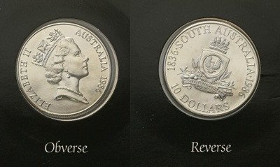 Australia 10 dolarów 1986 South Australia st.1