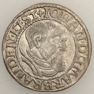 Polska Śląsk Jan Kostrzyński grosz 1545 st.2