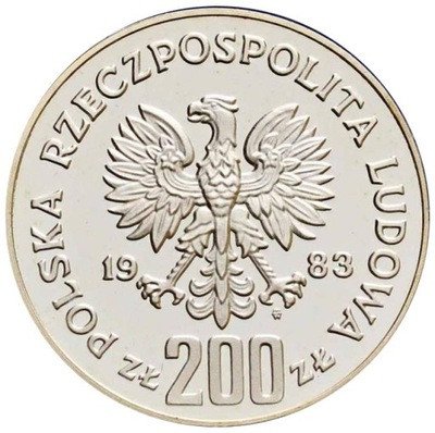 200 złotych 1983 Odsiecz Wiedeńska st. L