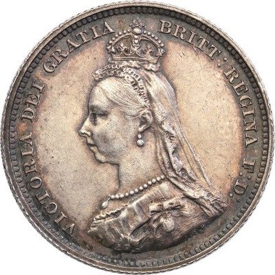 Wielka Brytania 1 shilling 1897 Victoria st.1-
