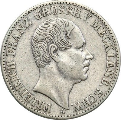 Niemcy Mecklenburg-Schwerin TALAR 1848 A st.3