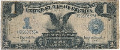 Banknot USA 1 dolar 1899 Silver Certificate st.5
