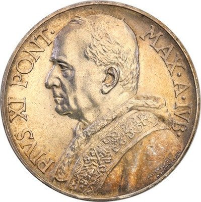 Watykan 10 Lire 1933/4 Pius XI st.1