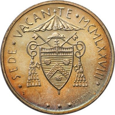 Watykan 500 Lire 1978 Sede Vacante I st.1