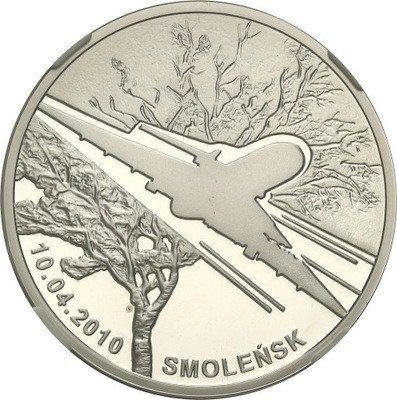 20 złotych 2011 Smoleńsk PF69 ULTRA CAMEO