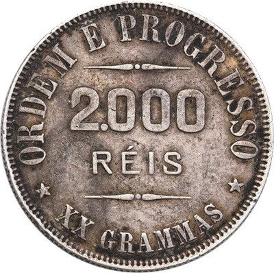 Brazylia 2000 Reis 1907 st.3