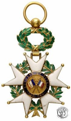 Francja Legia Honorowa Krzyż Oficerski ZŁOTO