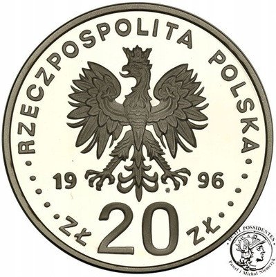 20 złotych 1996 Tysiąclecie Gdańska st.L