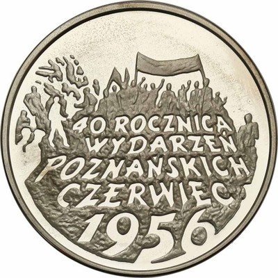 10 złotych 1996 Wydarzenia Poznańskie st.L