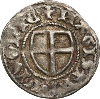 Zakon Kawalerów Miecz. Schilling 1535 Ryga st.3+