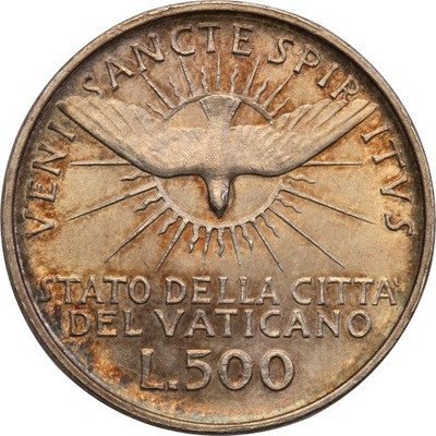 Watykan 500 Lire 1958 Sede Vacante st.1