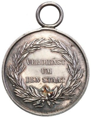 Niemcy Prusy F. Wilhelm III medal za zasługi st.2