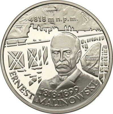 10 złotych 1999 Ernest Malinowski st.L