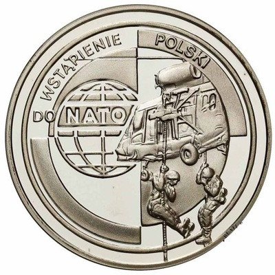 10 złotych 1999 NATO st.L