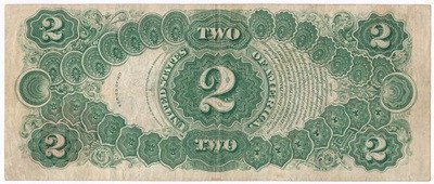 Banknot USA 2 dolary 1917 large size st.2-