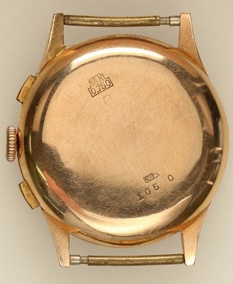 Zegarek męski CHRONOGRAPHE złoto 18 ct.