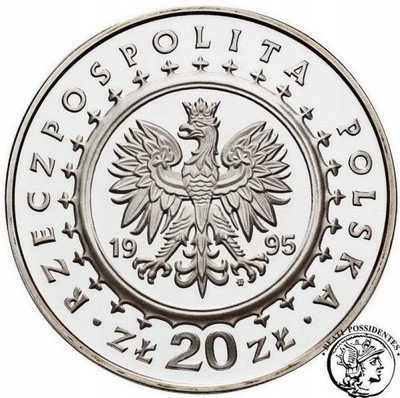 20 złotych 1995 Łazienki - Pałac w Łazienkach st.L