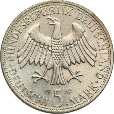Niemcy RFN 5 Marek 1967 F Humboldt st.2