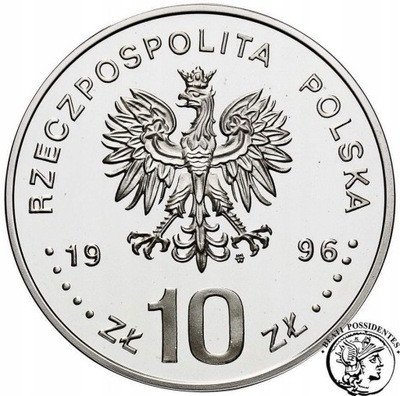10 złotych 1996 Mazurek Dąbrowskiego st.L
