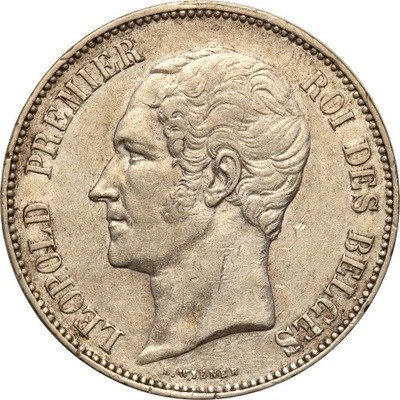 Belgia 5 franków 1865 Leopold I st.2