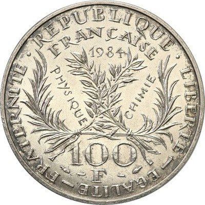 Francja 100 franków 1984 Skłodowska st.1